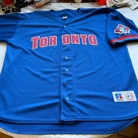 Russell Athletic Other - Vintage Russell Toronto Blue Jays Jersey MLB Baseball 90’s Retro Y2k Canada